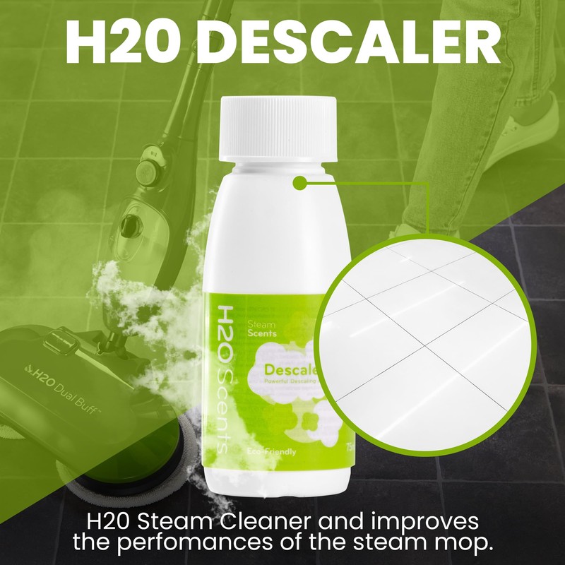 H2O Steam Cleaner Descaler - Pack of 3 (Descaler)