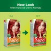 Nisha crema de color para el cabello, color rojo llama,