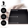 Rössler S.O.H.O.Stackable Filig Tray for A4 - Powder, Black