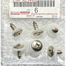 Toyota 89 - 95 TOYOTA PICKUP REAR TAILGATE SCREW ACCESS COVER PANEL SCREWS OEM NEW