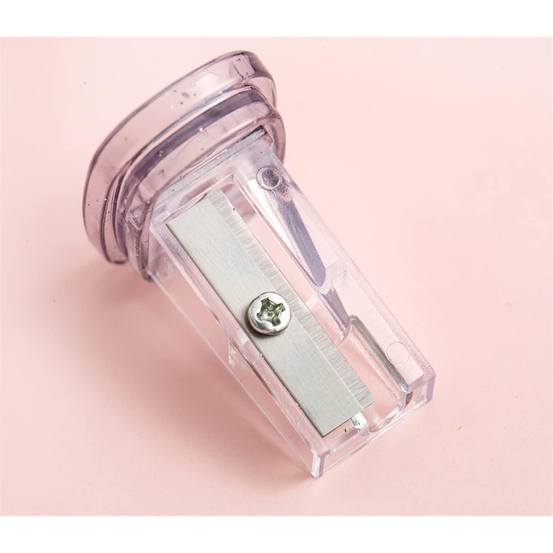 Cute Pink Cat Paw Pencil Sharpener Kawaii School Supplies Student