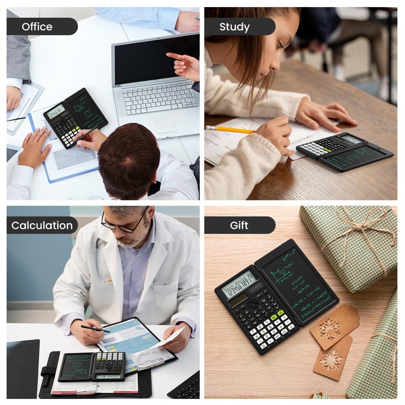 NEWYES Scientific Calculator for Students, 82 MS Foldable Science Calculator