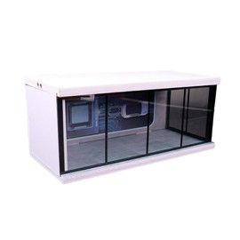 Perfeclan 1:64 Scale Model Car Show Case Storage Box Vehicle Scene Toy Collectible Display Showcase for Diecast Car Collection Diorama, car technology