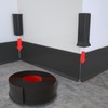 GAMZAU Baseboard Corner Blocks 4inch Height, Self Adhesive 3 Inside