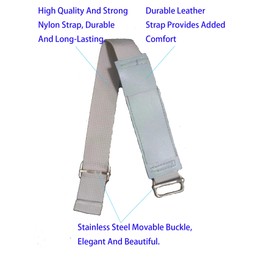 Adjustable Holding Cutlery Makes Ideal Grip Aid for Holds Utensils Tools and More Universal Leather Cuff Mealtime Other Activities Easier Hand Limited Daily Living Tools 2.76''-7.72''(2Pcs Blue)