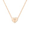 SBI Jewelry Women Rose Gold Initial Y Necklace Pendant Love