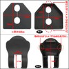 Negus Compatible Subaru Door Striker Cover Stopper Cover Black