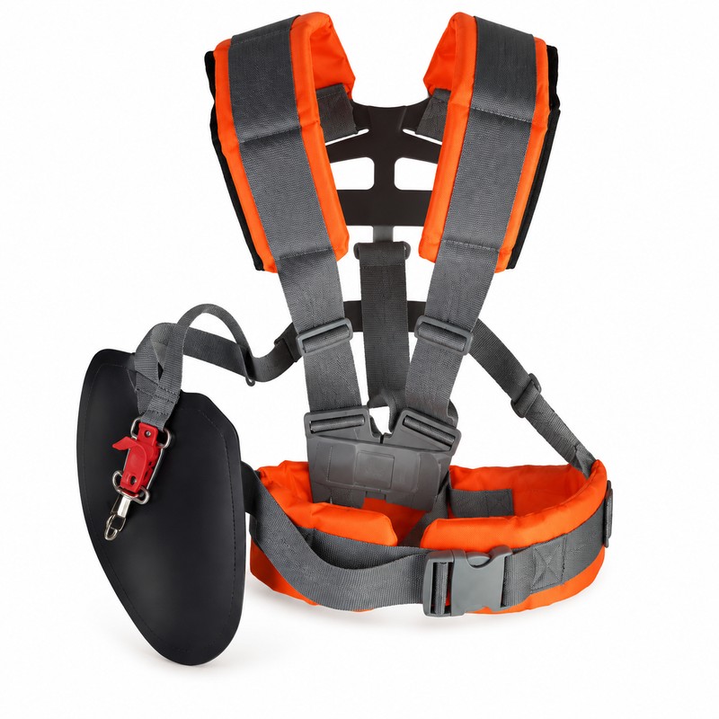 Double Shoulder Harness Strap for Brush Cutter and Lawn Trimmer