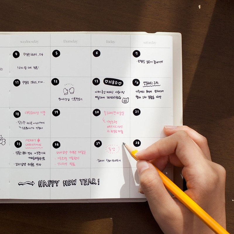 Stationery and Office Supply Notebook Diary Planner for school, and