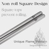 Youda 5 Pairs Pure Titanium Chopsticks (9.45") - Extra Long