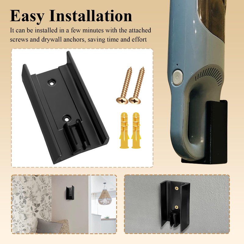 1 Pc Wall Mount w/Screws & Anchors for Shark Ultra