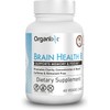 Organixx Powerful Brain Health Supplement to Support Brain Function, Clarity, Focus, Re-Energize Brain Cells, Helps Promote a Balanced Mood, Gluten Free, Non GMO, 60 Vegetarian Capsules