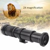 420-1600mm Aperture F/8-16 MF HD Manual Telephoto Zoom Lens for