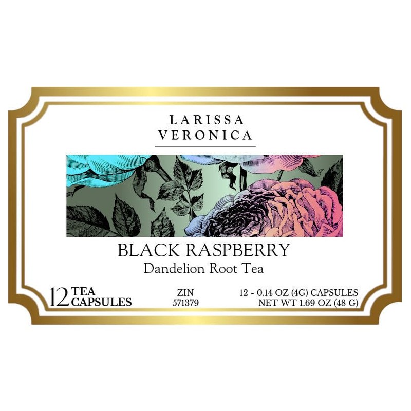 Black Raspberry Dandelion Root Tea (Single Serve K-Cup Pods) (12