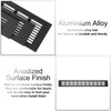 sourcing map Rectangle Ventilation Grille, Aluminum Alloy Mesh Air Vent