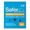 Safer Home Diatomaceous Earth 4 lb Organic OMRI DE -