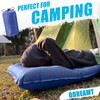 GDREAMT Inflatable Camping Sleeping Pad with Pillow, Extra Thickness 4