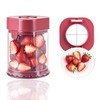 Kabwea Fruit Cutter Cup, Strawberry Slicer, Grape Cutter, Fruit Slicer,