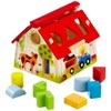 Goula Wooden Farm Shape Sorting Box