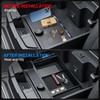 SPELAB Center Console Organizer Compatible with Chevy Silverado 1500 2019-2022,
