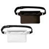 Waterproof Waist Bag for Water Activities Waterproof Bag for Water Activities Black 4ea