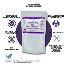 Citrato Magnesio 250 Potasio
