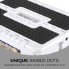 ACKO Folding Step Stool - 13" Height Premium Heavy Duty