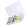 11pcs Fishing Lure Kit Mini Plastic Metal Soft Shrimp Hard