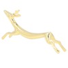 4Pcs Chopstick Rest Smoother Surfaces Reusable Cute Animal Design Gold