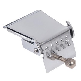 GUITAR TECH BANJO TAILPIECE - UNIVERSAL- CHROME