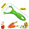 Vegetables Peeler Advanced Ceramic Peeler Plastic Handel-Sharp Rust Prevention -Set