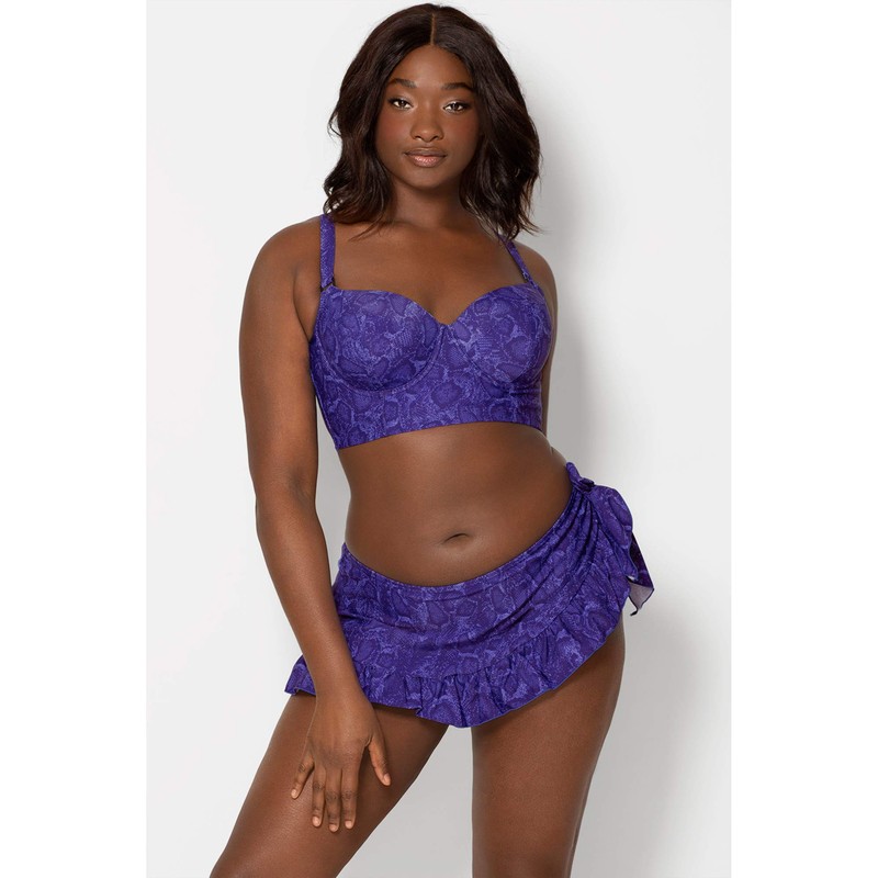 Smart & Sexy Falda de natación estándar para Mujer, Python