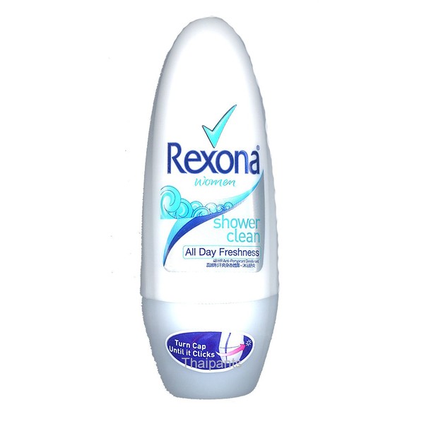 Rexona Shower Clean All Day Freshness - Antiperspirant Deodorant Roll-on for Woman 40ml