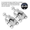 1 Pair Aluminum Alloy Motorbike Mount Riser 22mm Motorcycle Handlebar