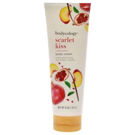 Bodycology Scarlet kiss moisturizing body cream 8 oz/ 227 g for women by bodycology