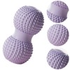 Peanut Massage Ball, Double Lacrosse Massage Roller Ball for Back