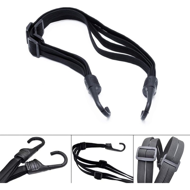 2 Pieces Luggage Carrier Tension Belt, Bicycle Strapping Tape Elastic