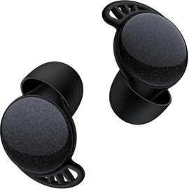 Ear Plugs for Sleeping Noise Cancelling, 45dB Ear Plugs for Noise Reduction with 8 Tips, for Concerts, Focus, Travel, Work, Ultralight Reusable Sleep Earplugs with Soft Ear Hook Secure Fit Black