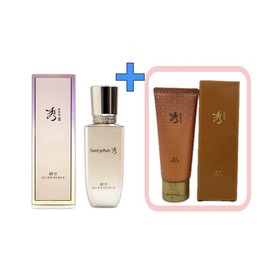 Sooryehan Yeon Silk Glow Foundation 35ml + Sooryehan Cleansing Foam 100ml No. 23 / 수려한 연 실크 광채 파운데이션 35ml+수려한 클렌징 폼 100ml 23호