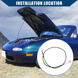 X AUTOHAUX NA01-60-070B / Manual Transmission/Speedometer Cable for Mazda Miata 1990-1997 / M/T Speedometer Cable Assembly/Durable/ 1PCS