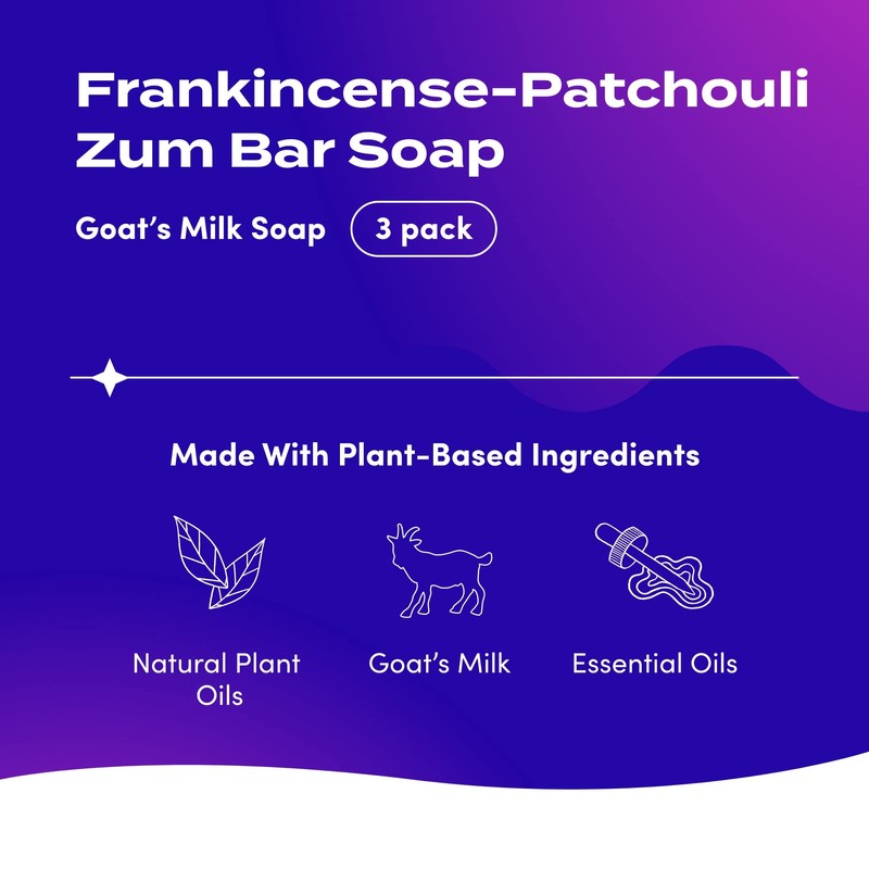 Indigo Wild Zum Bar Goat's Milk Soap - Lavender-Lemon &