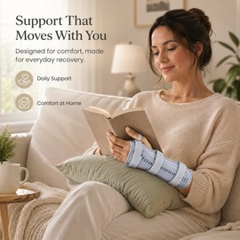 Adjustable Wrist Support Brace for Daily Stabilization – Breathable LYCRA Wrap with Removable Splint for Work, Rest and Activity
