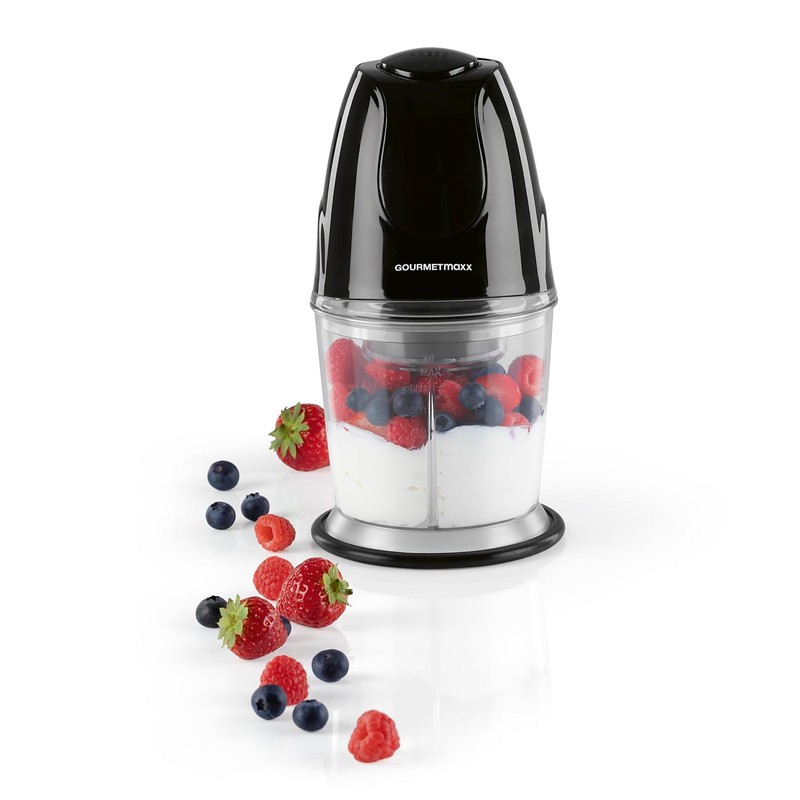 GOURMETmaxx Multi-chopper with practical one-button operation, 600 ml volume, 2