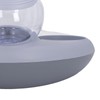 Double Cat Bowls Pet Food and Water Bowl Set Tilted