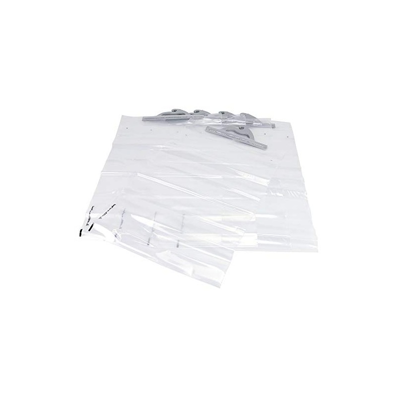 Monaco Deluxe Hang-Up Bags with Gray Handle 25 inches H