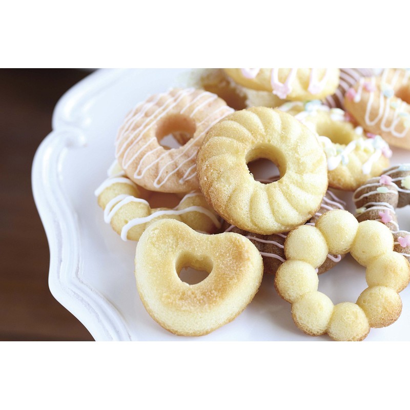 Kai House Easy, Fun, and Healthy Donut Baking Mold