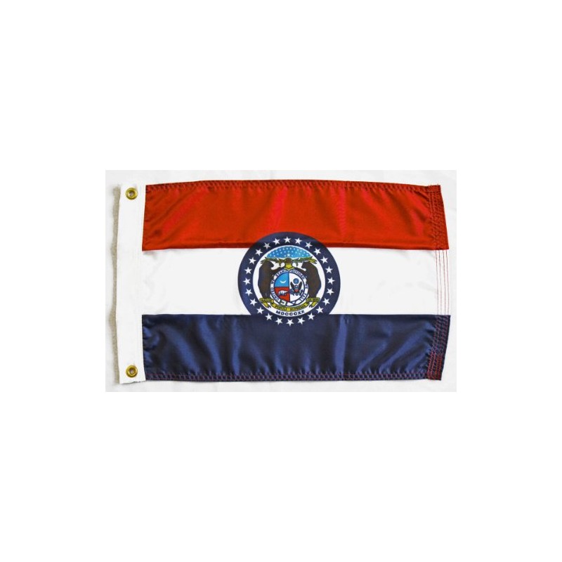 Missouri - 12" x 18" Nylon State Flag
