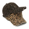WULIQIUQIU Women's Leopard Print Baseball Cap Retro Mommy Hat Adjustable