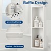 Neodrain Shower Niche Double Shelf Stainless Steel No Tile Needed