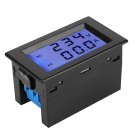 D85 Digital Meter, LED Digital Voltmeter Ammeter, D85-2042A LCD Display Digital Current Voltage Power Energy Meter Multimeter Ammeter Voltmeter with 100A Current Shunt